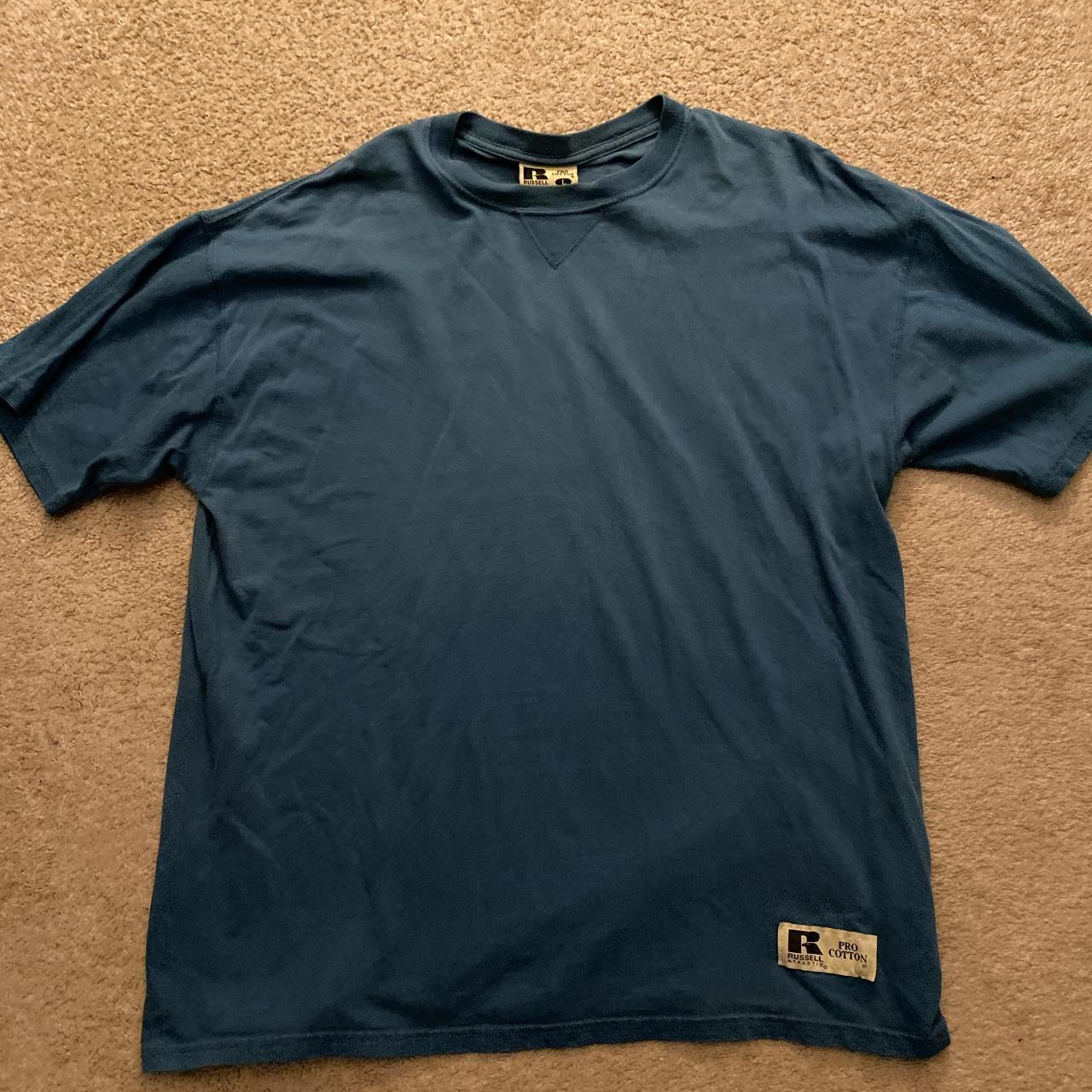 russell pro cotton t shirts