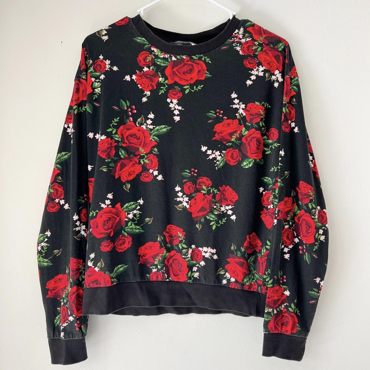 H&m discount rose sweatshirt