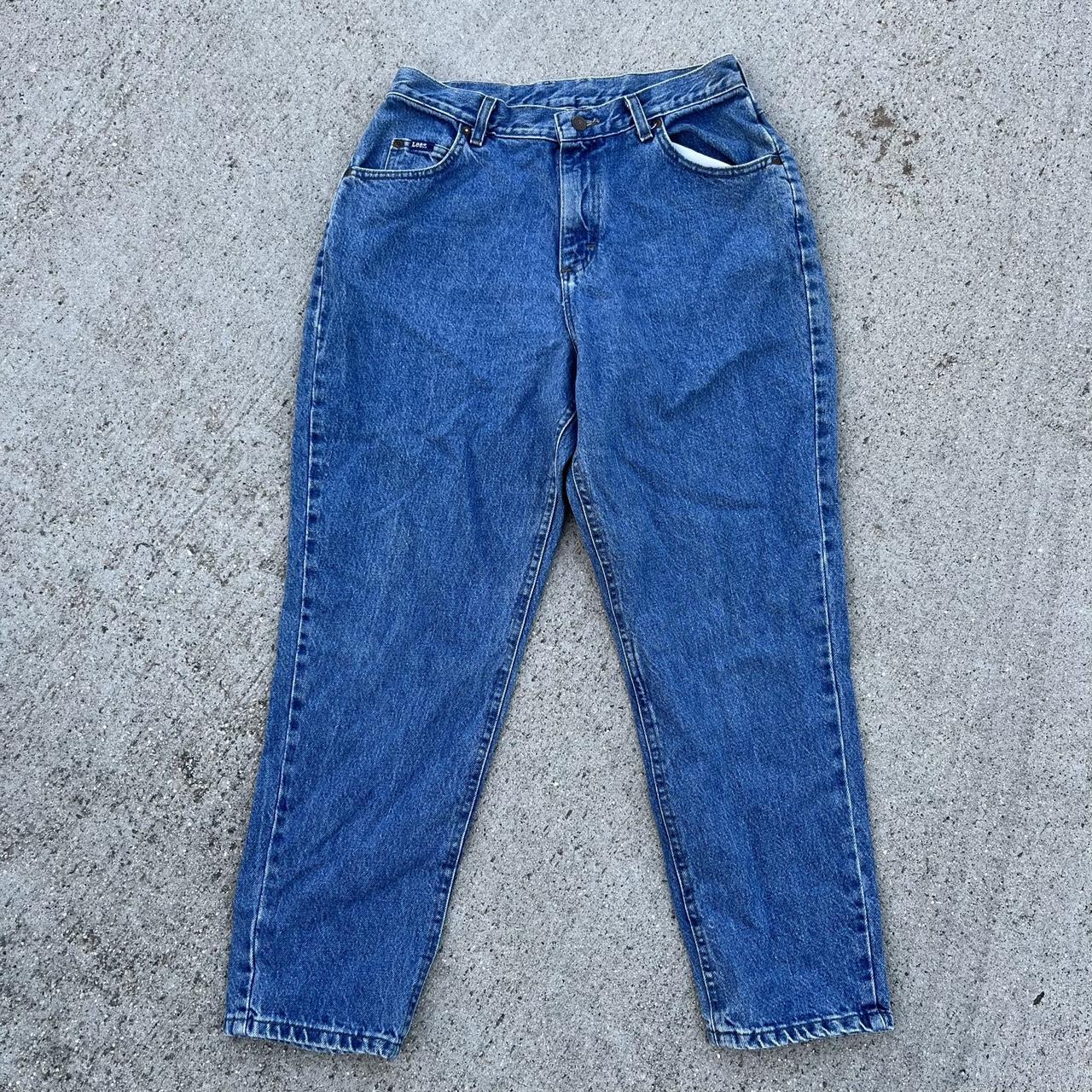 Vintage 90s High Waisted Jeans w super cute - Depop