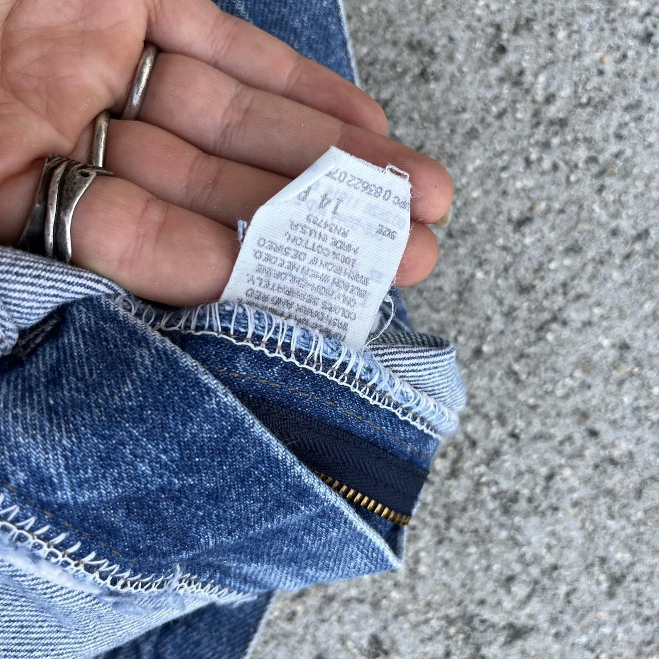 Vintage 90s High Waisted Jeans w super cute - Depop