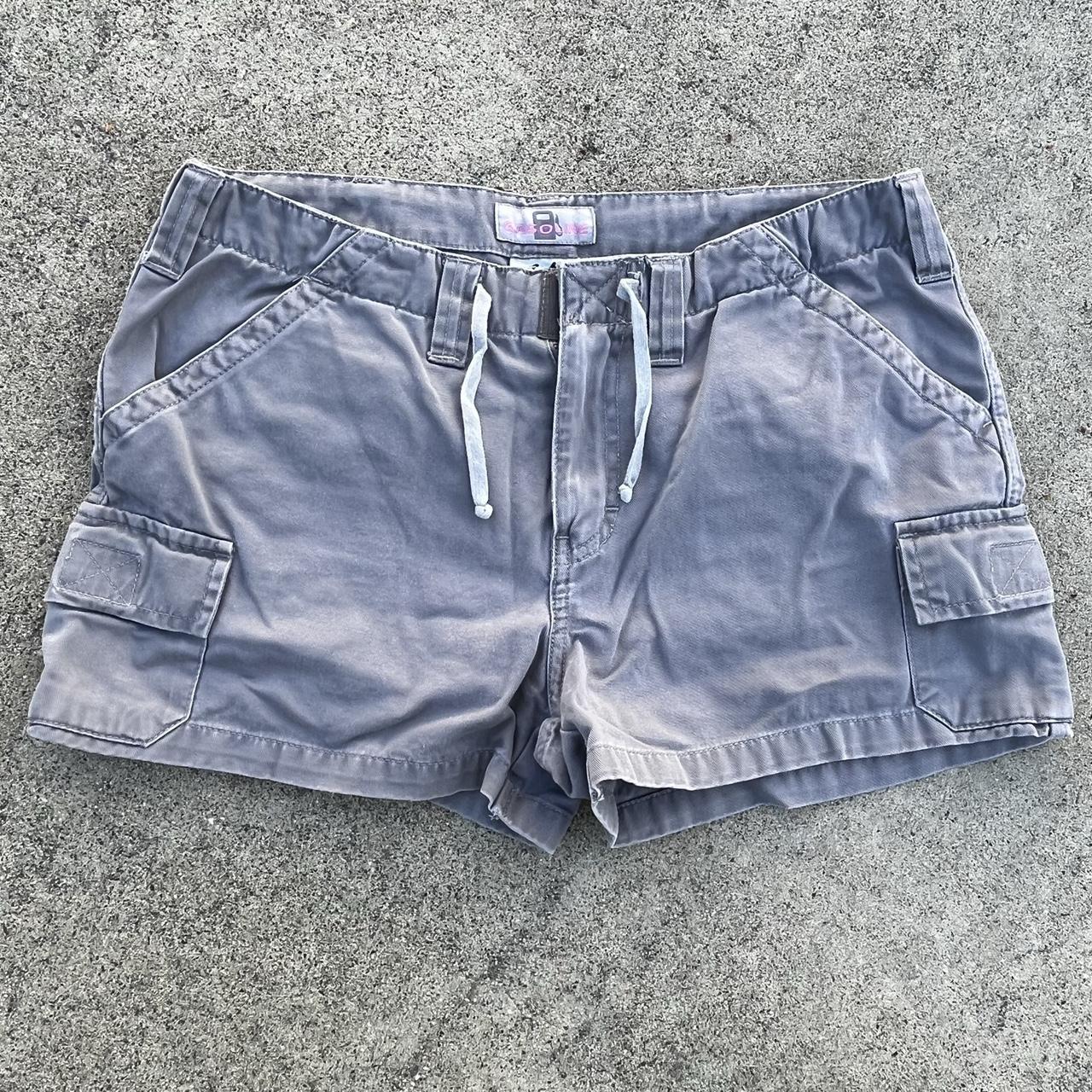 Diesel Women's Grey Shorts Depop