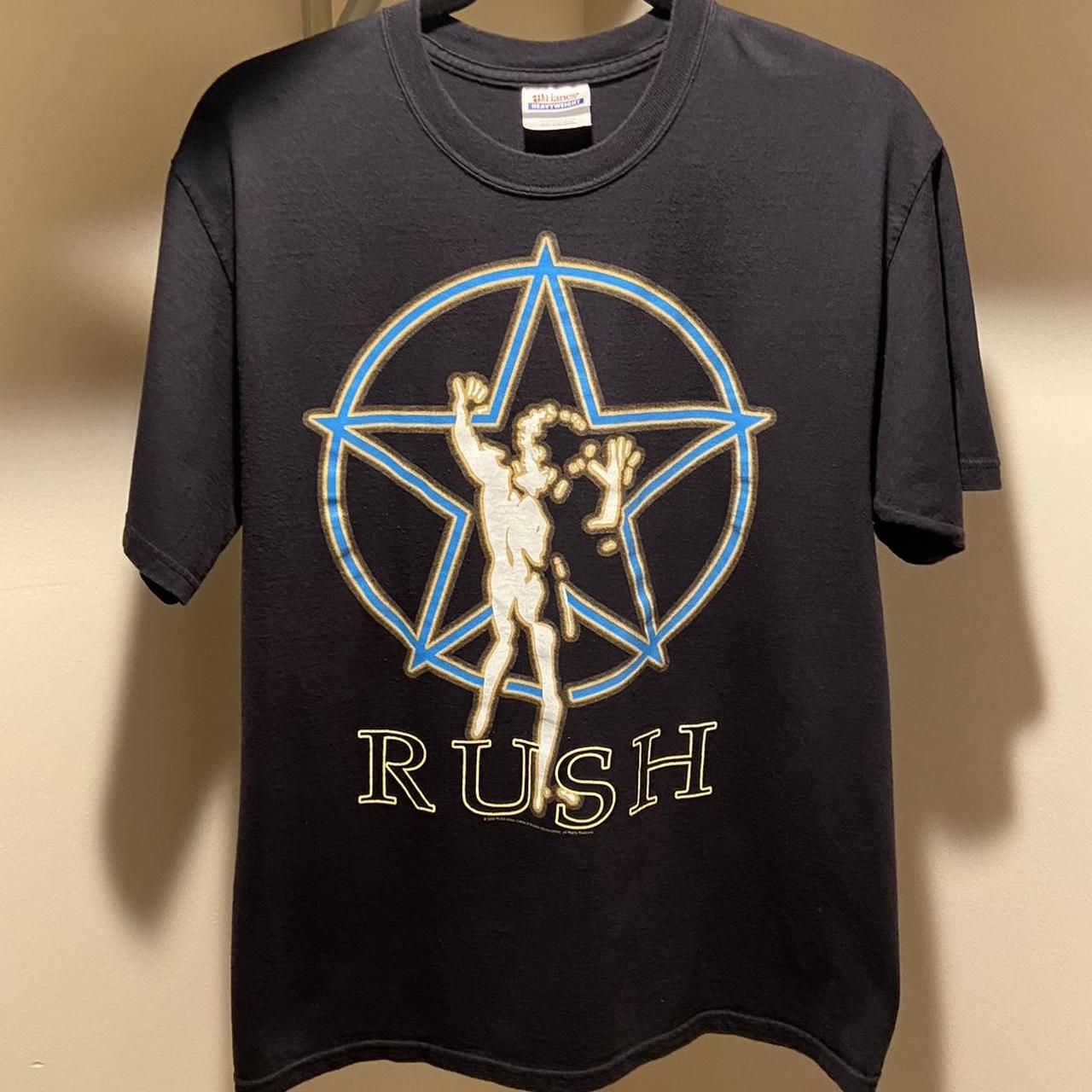 Rare Vintage Rush Band T Shirt Y2K Classic... - Depop