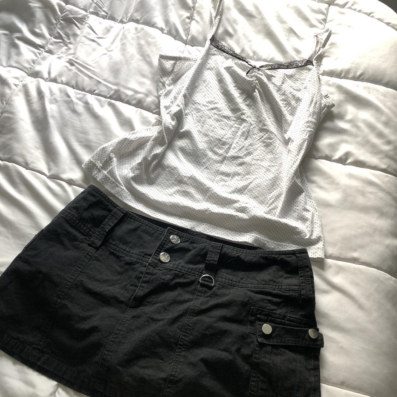 delias cargo mini skort! ♡ • labeled a size... - Depop