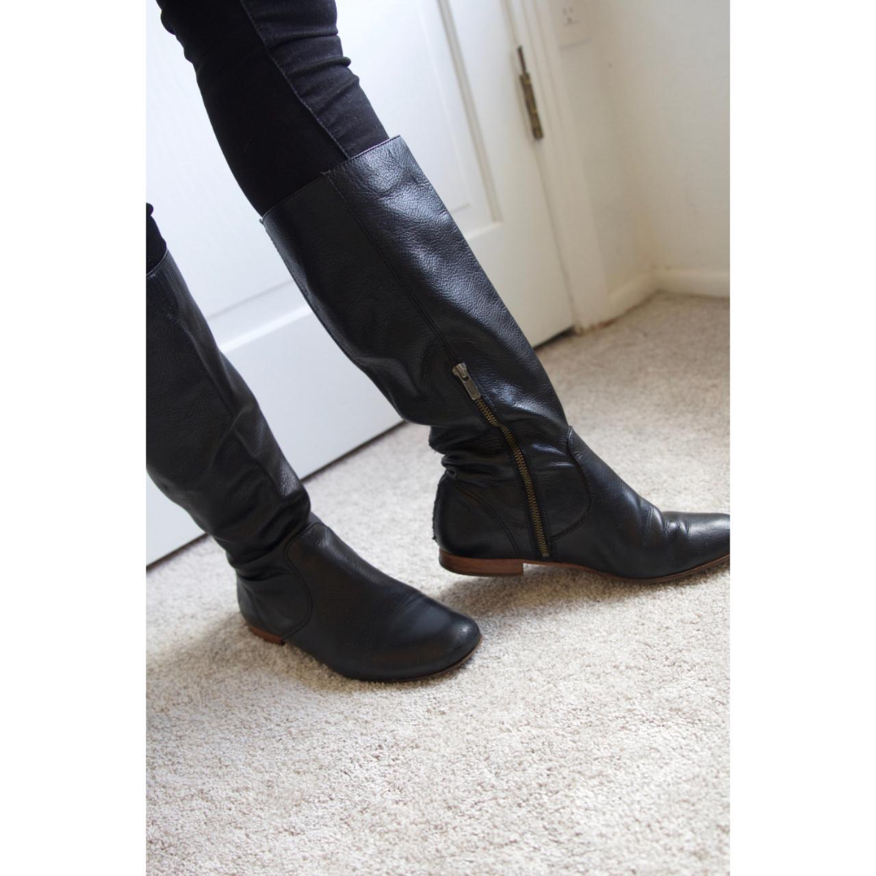 Womens black frye on sale boots