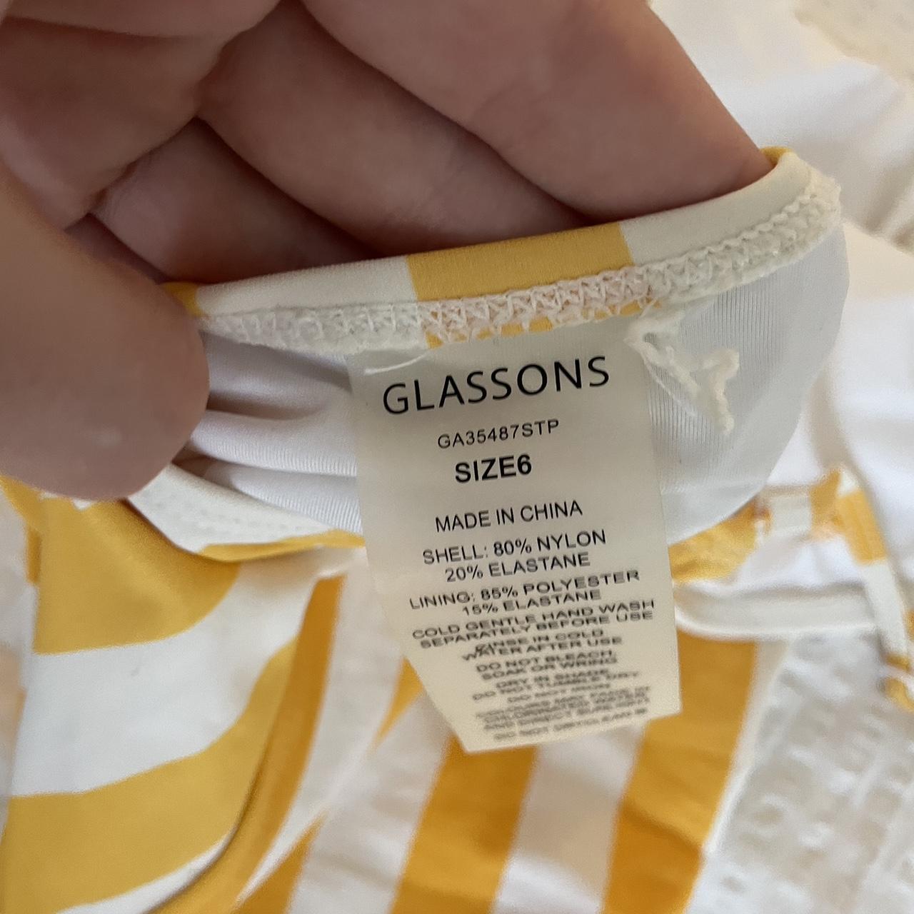 glassons low back one piece size 6 really... Depop