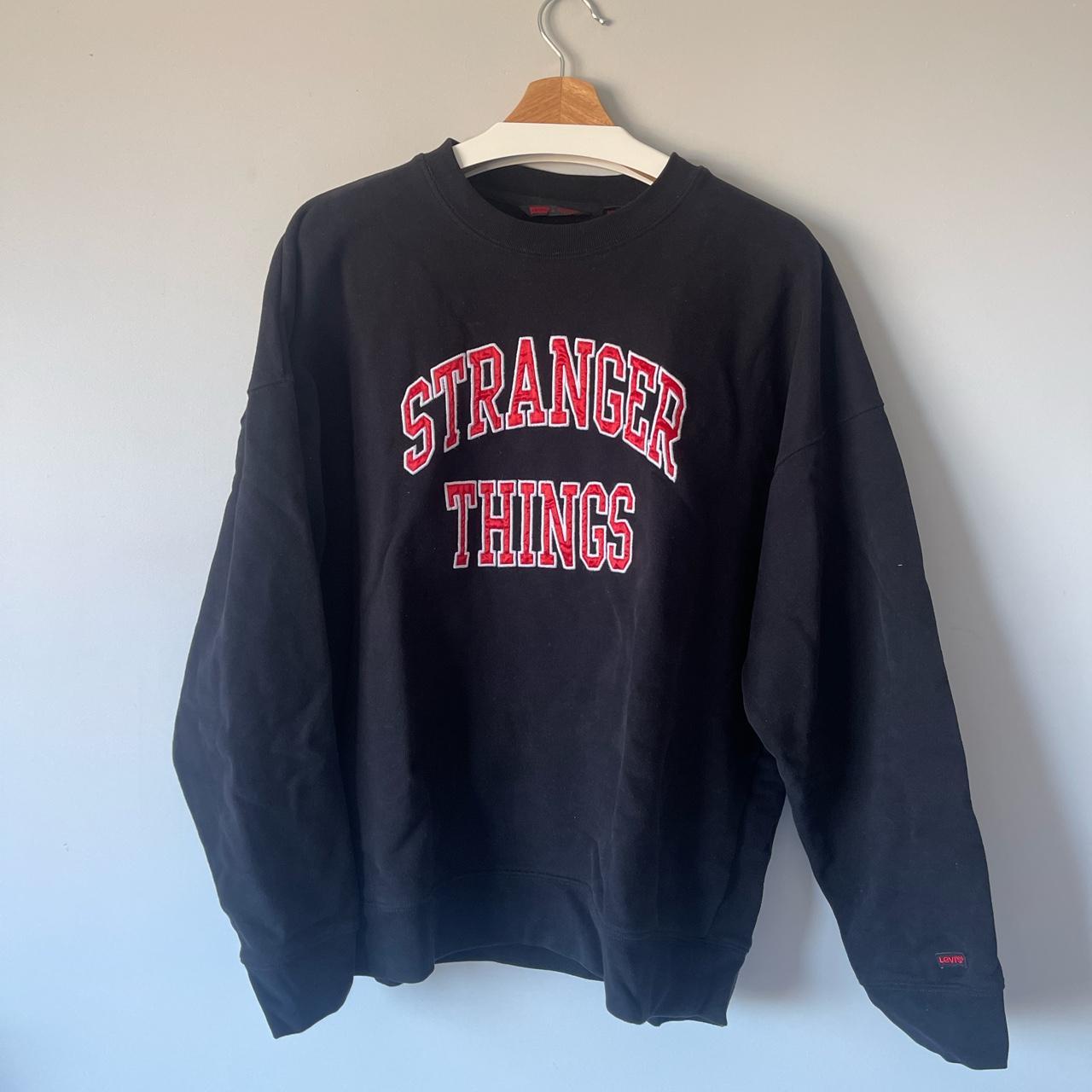 Stranger Things Levi s Sweatshirt Size M Fits Depop