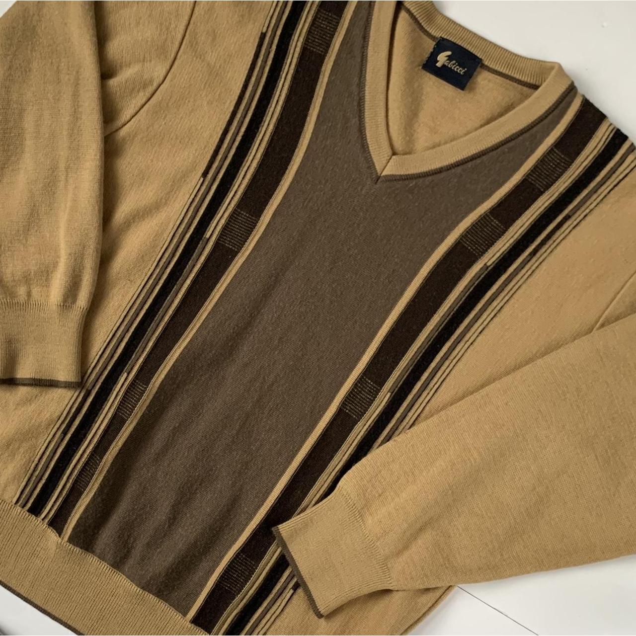 Unbranded Men s Brown Jumper Depop