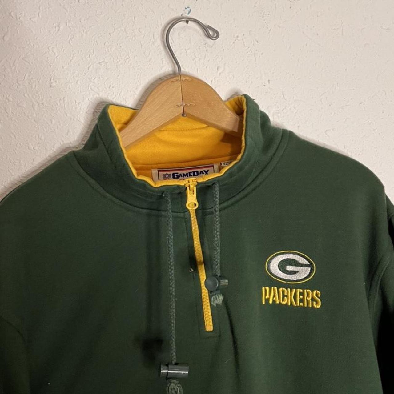 Vintage Y2K Green Bay Packers Nike Swoosh Sweatshirt - Depop