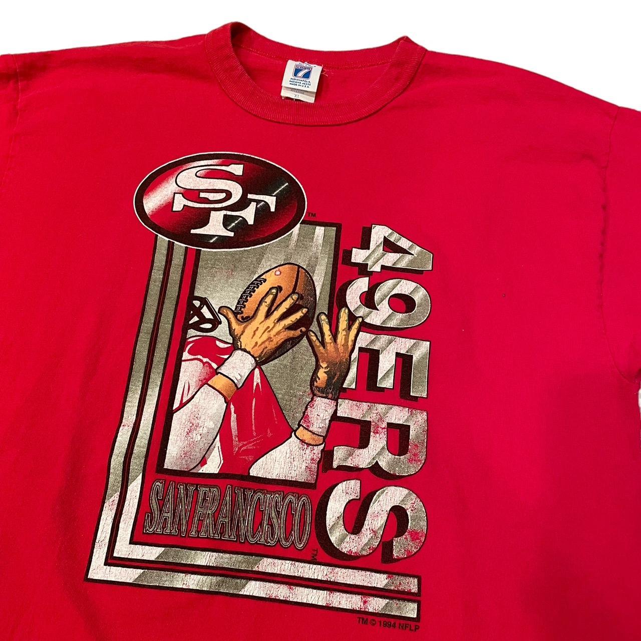 Vintage 1994 San Francisco 49ers 3/4 Sleeve Shirt - - Depop