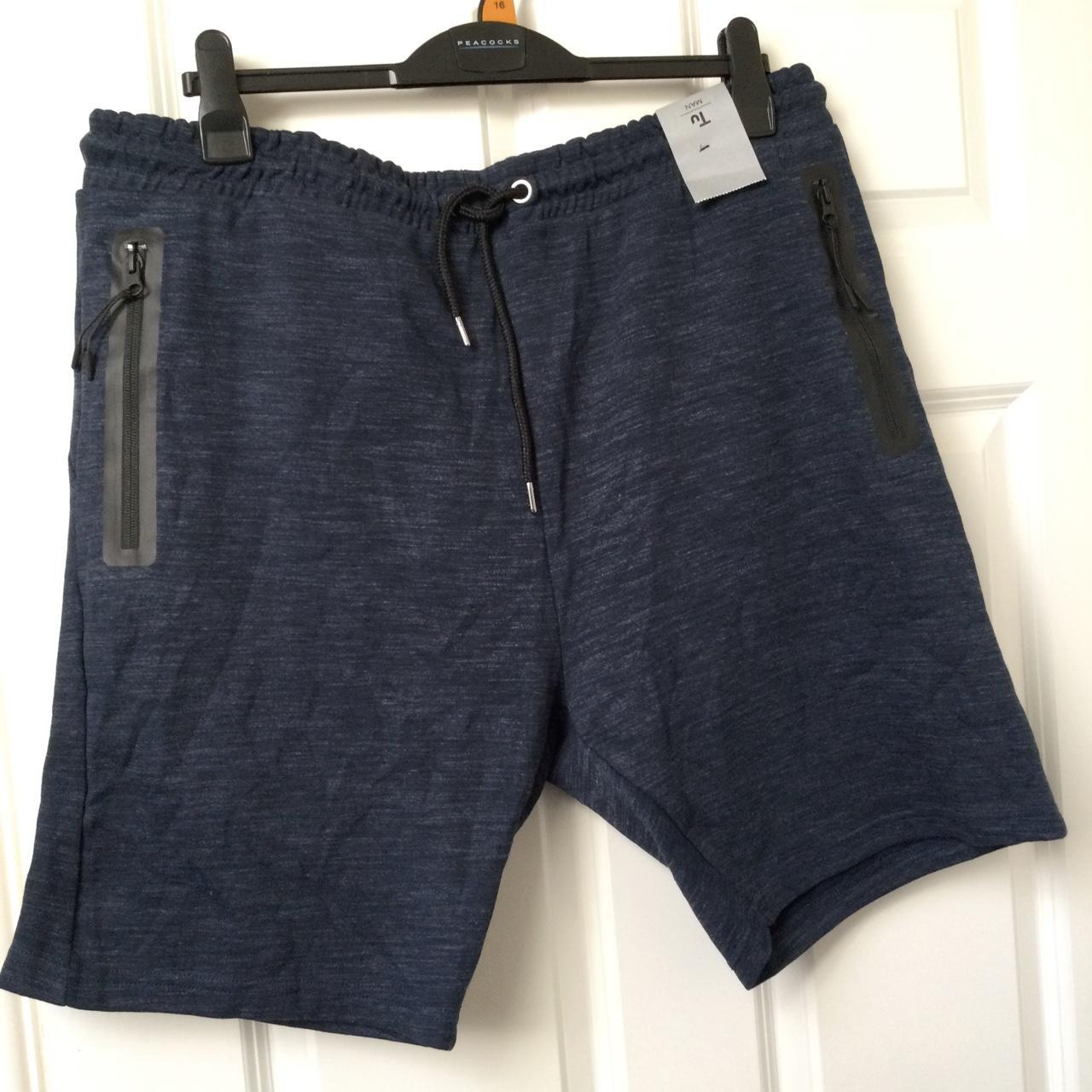 Sainsbury's TU Men's Navy and Black Shorts Depop