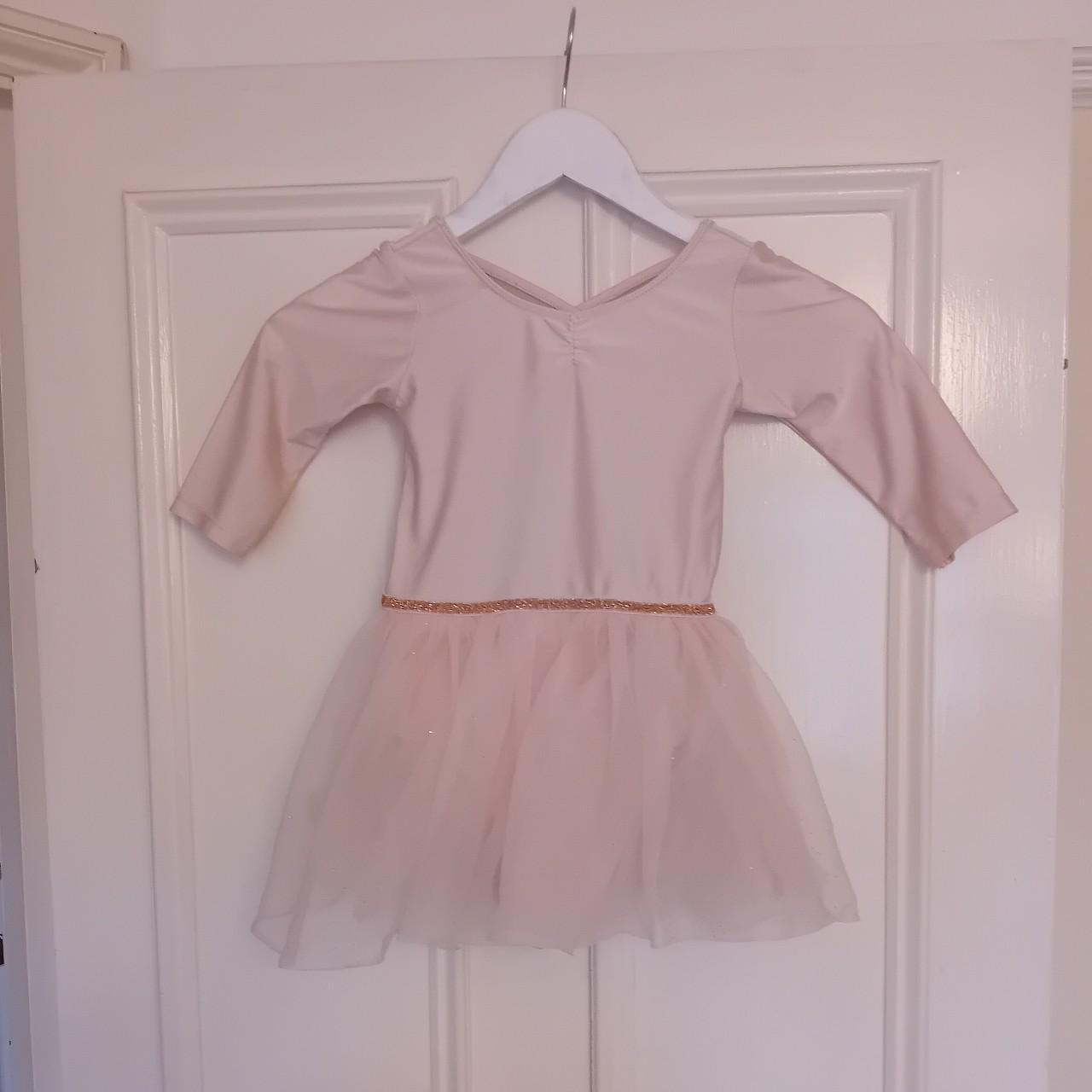 H M kids ballet leotard with tulle skirt Size