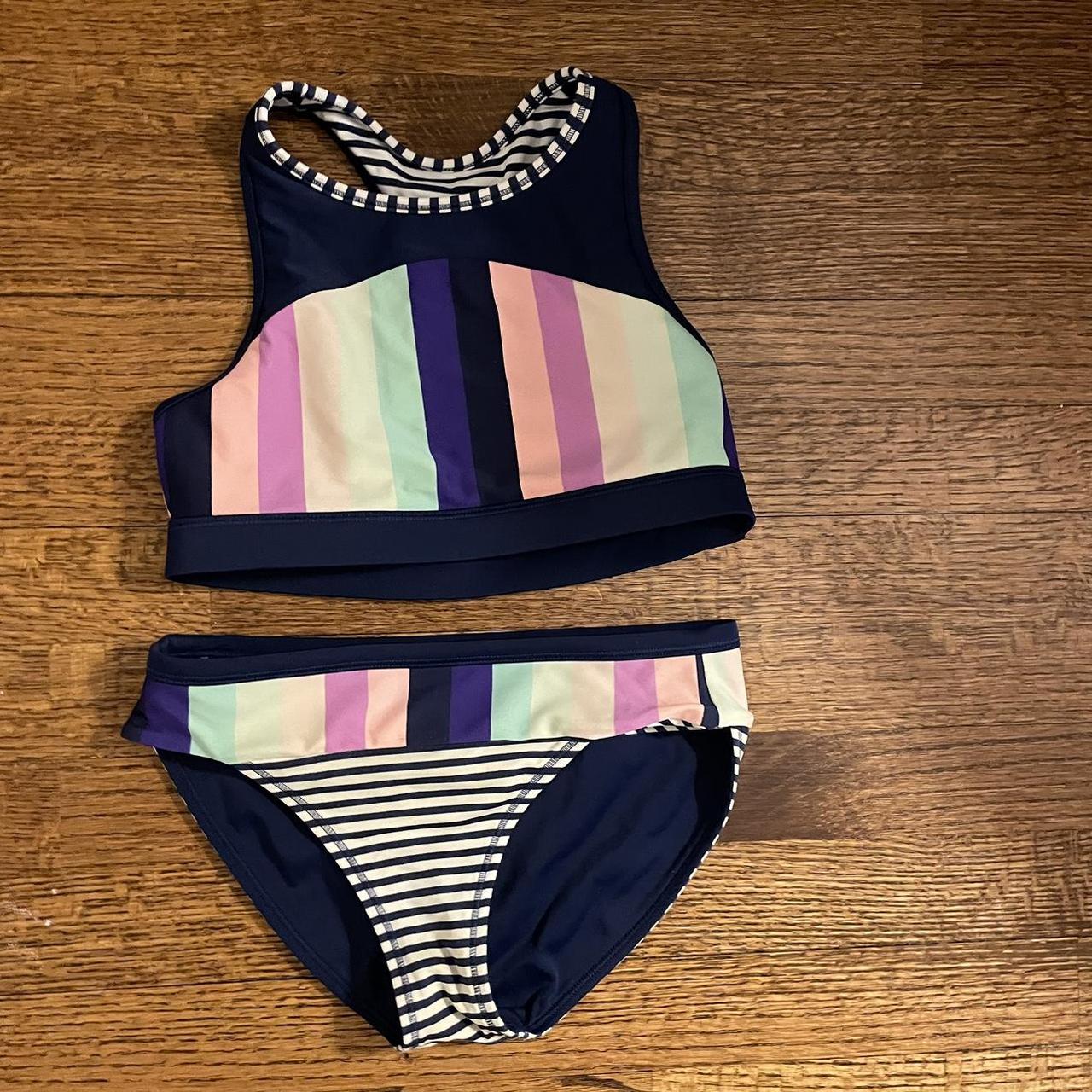 Reversible Boden bathing suits Size XS #bikini... - Depop