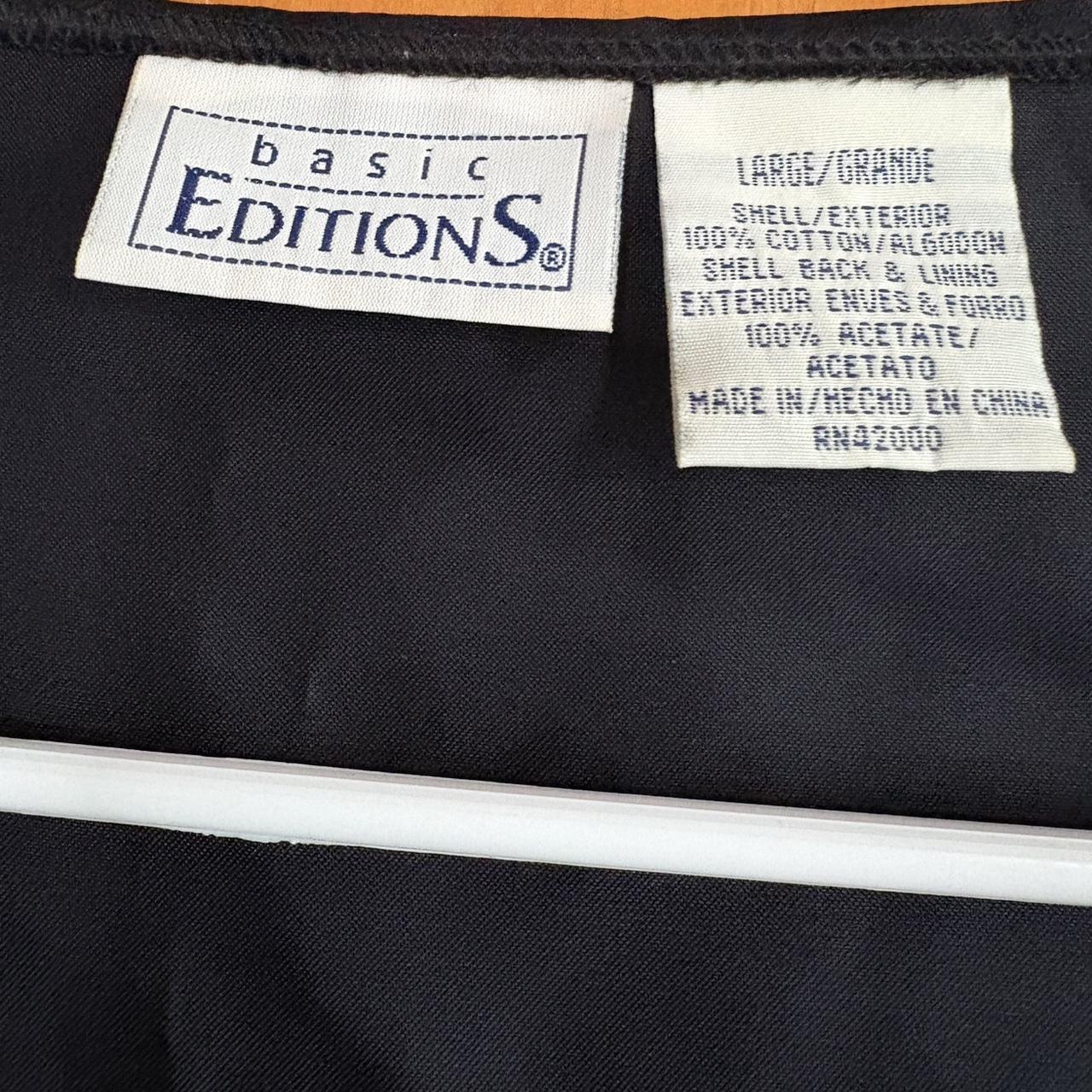 Basic Editions Women's Vest - Multi - L – Basic E… - image 2