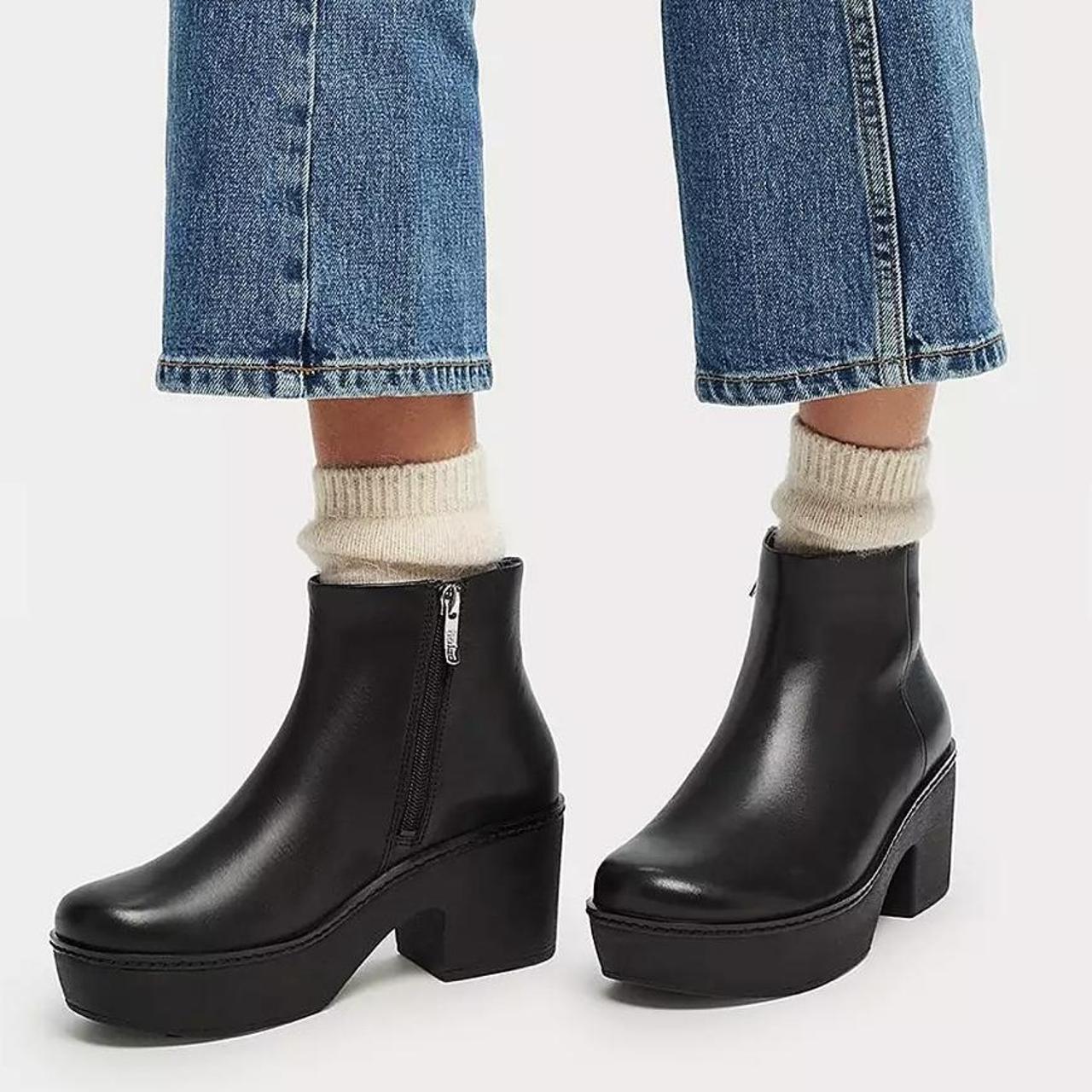 fitflop salma leather boots