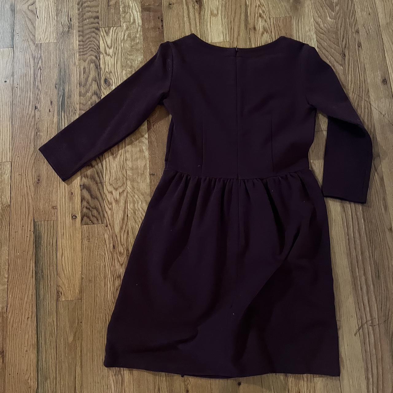 Loft 2024 maroon dress