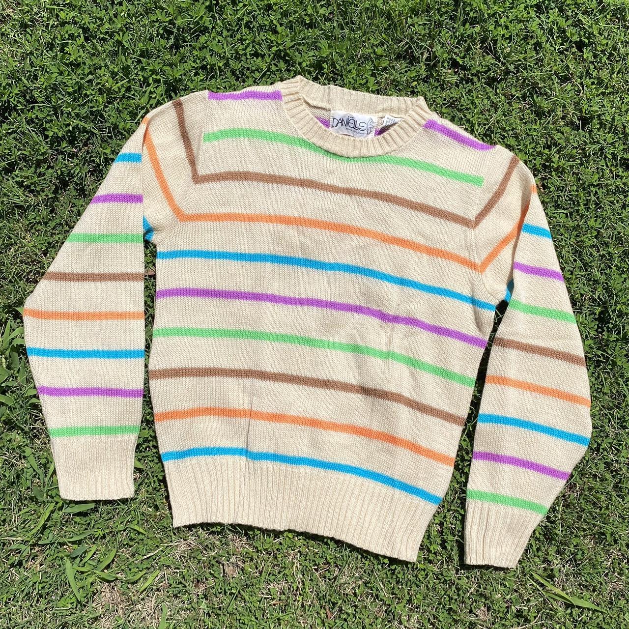 70’s popular Rainbow Sweater