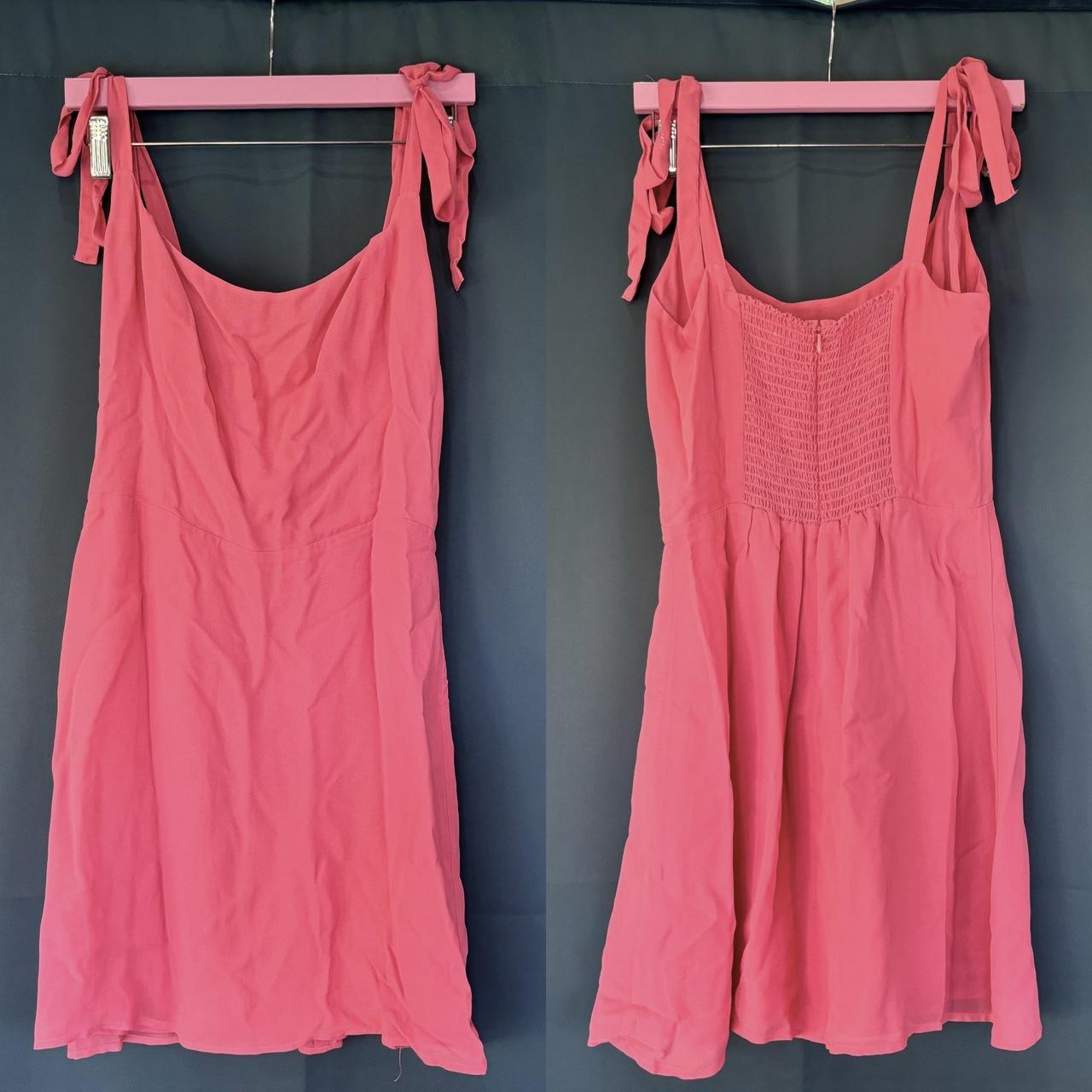 Online NWT Reformation Annabell Mini Dress In Snapdragon Pink Size 10