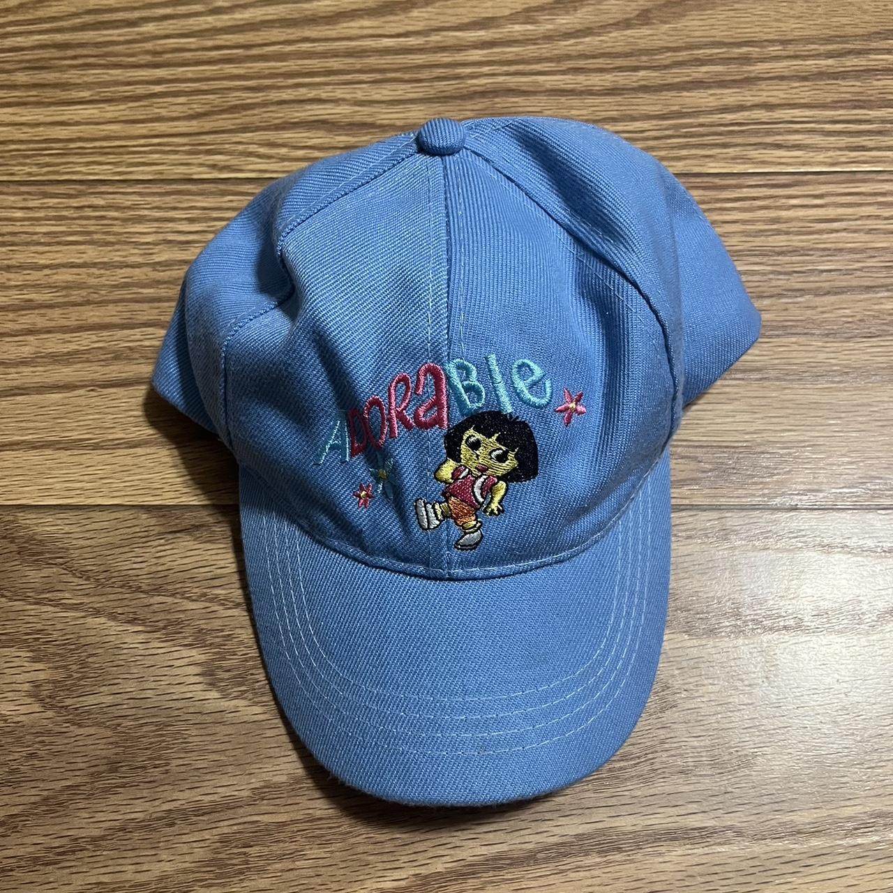 Nickelodeon Blue and Pink Hat Depop