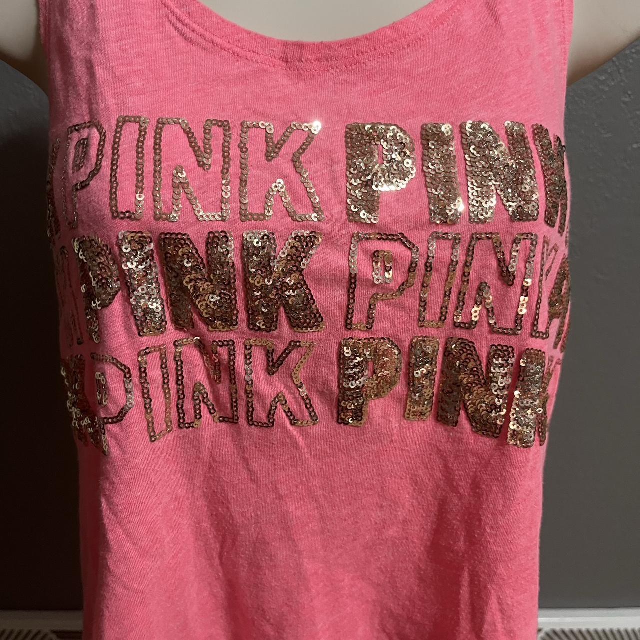 Victoria's Secret PINK Sequin Tank