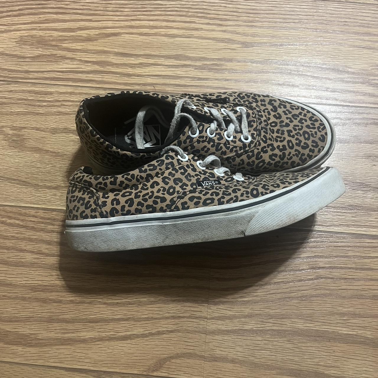 Vans with best sale cheetah print