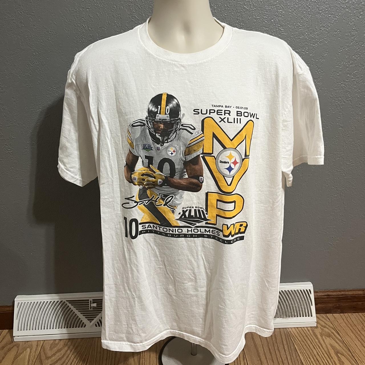 Pittsburgh Steelers Santonio Holmes Super Bowl XLIII - Depop