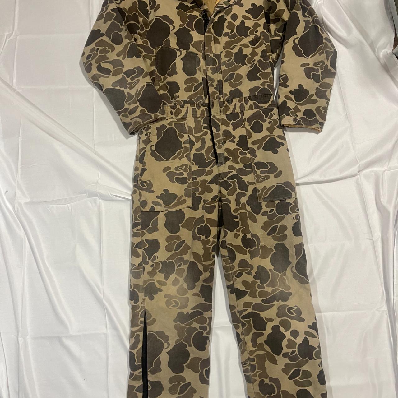 Vintage Walls Blizzard Pruf insulated camo coveralls... - Depop