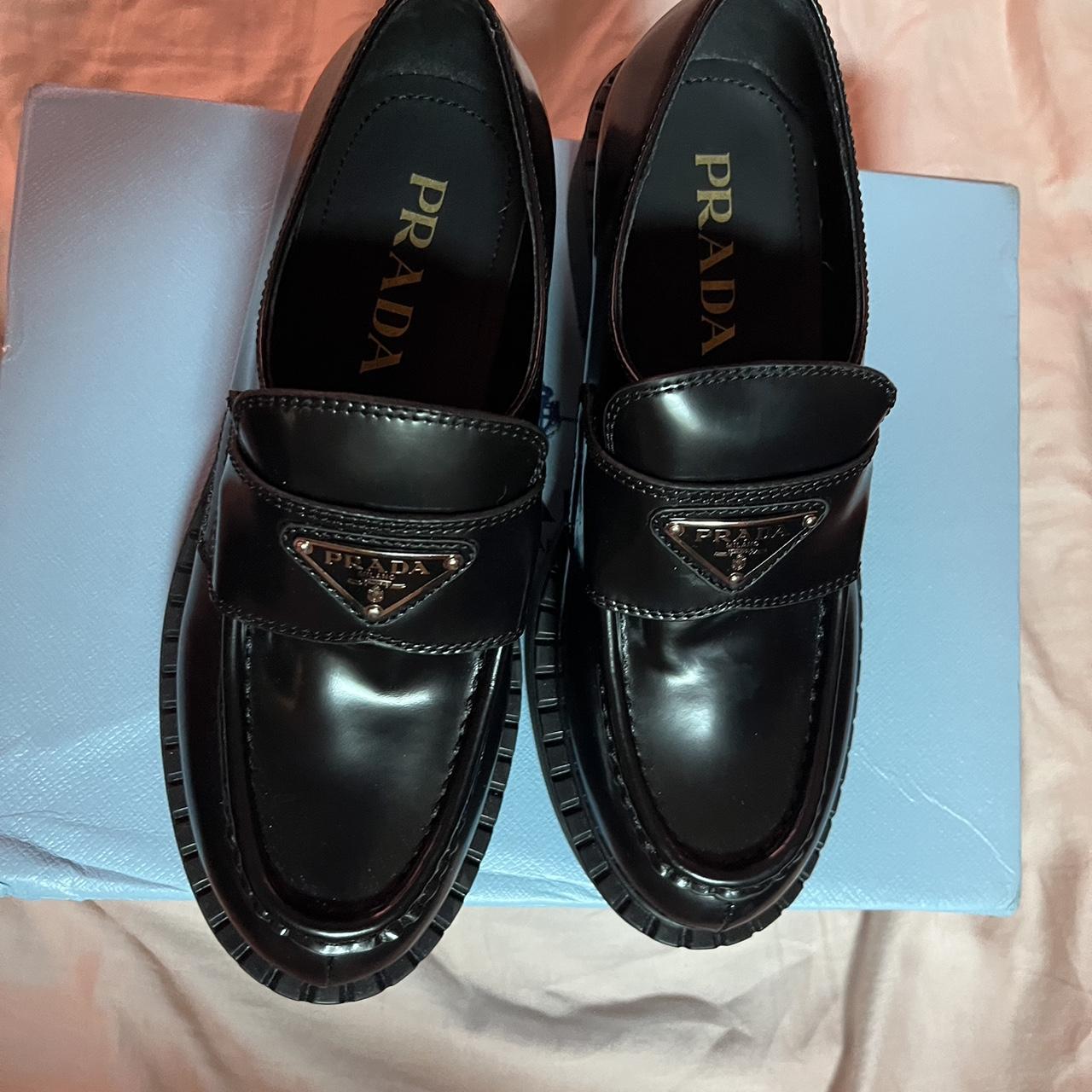 Prada , Calzature Donna , Color: Black , Size EU 38 US...