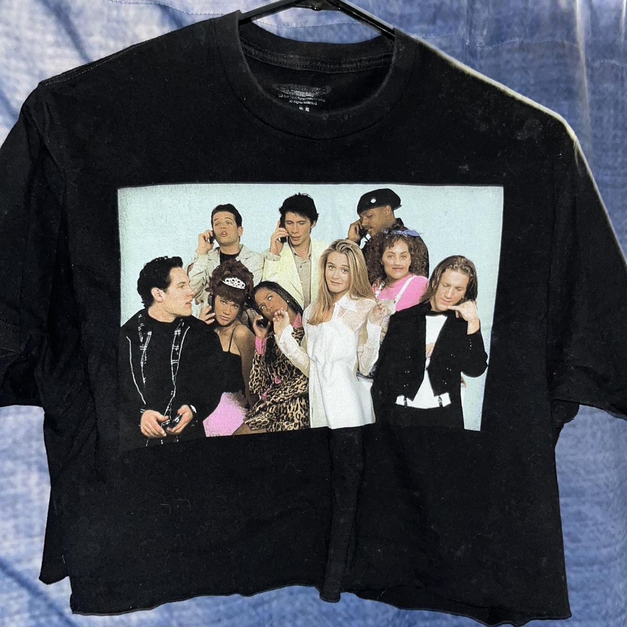 clueless tie dye shirt