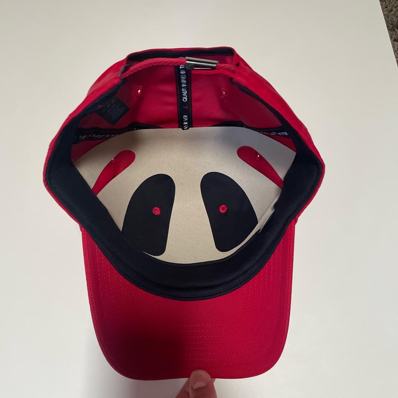 Red Air Jordan Hat Size Adjustable feel free to... Depop