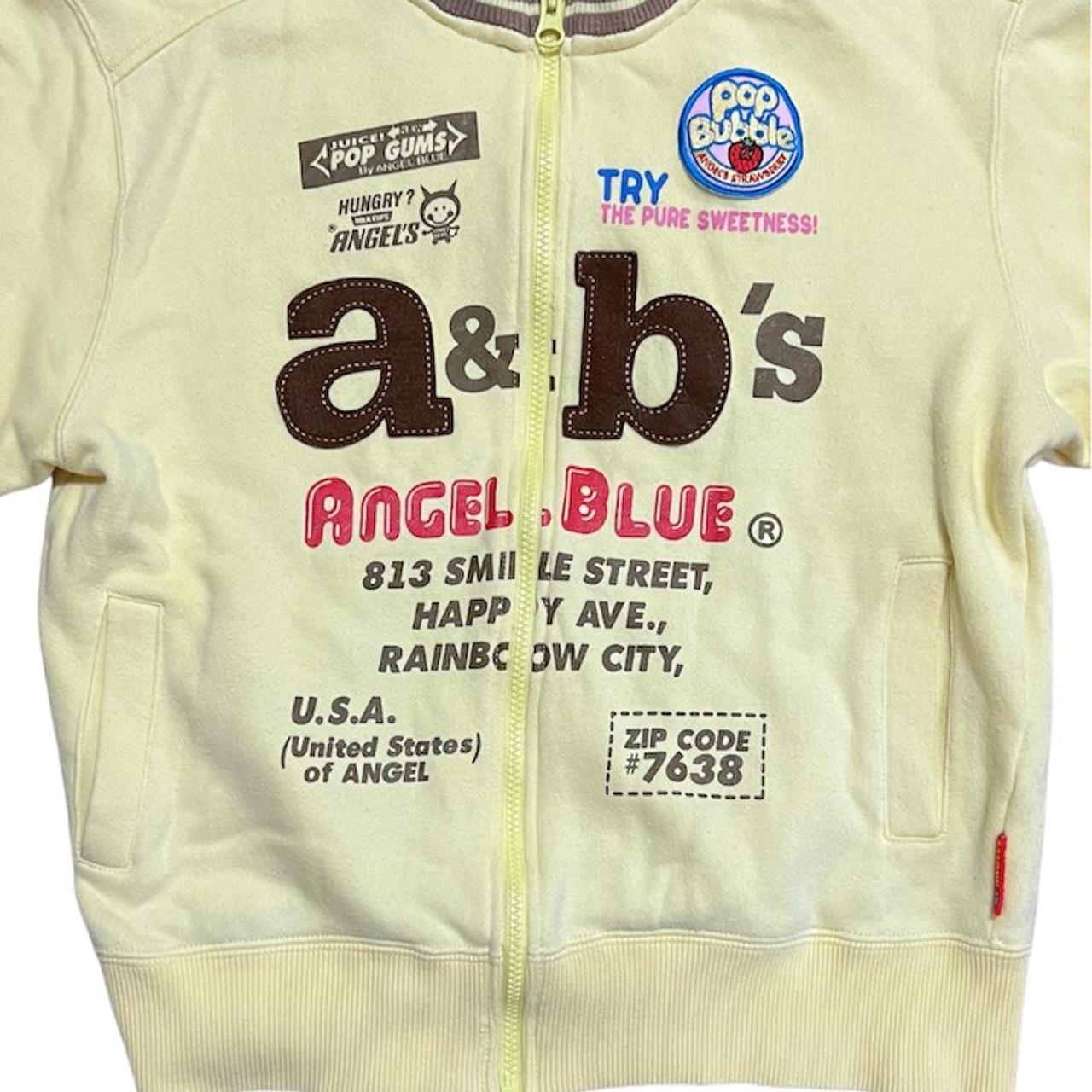 Angel blue top 🧸💛 Super cute and unique Second... Depop