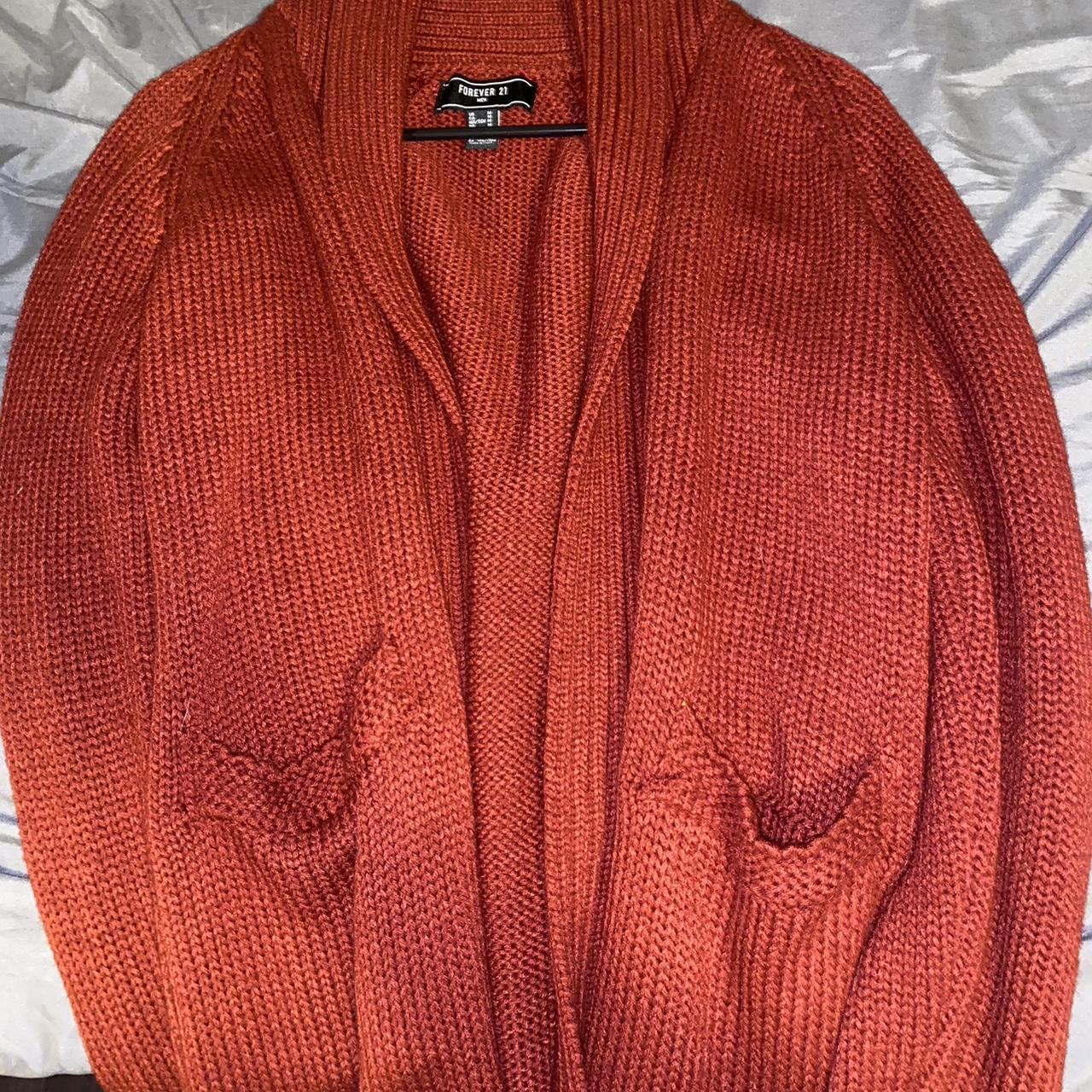 🍂🍂Forever 21 Wool Red Cardigan🍂🍂 This will keep you... Depop
