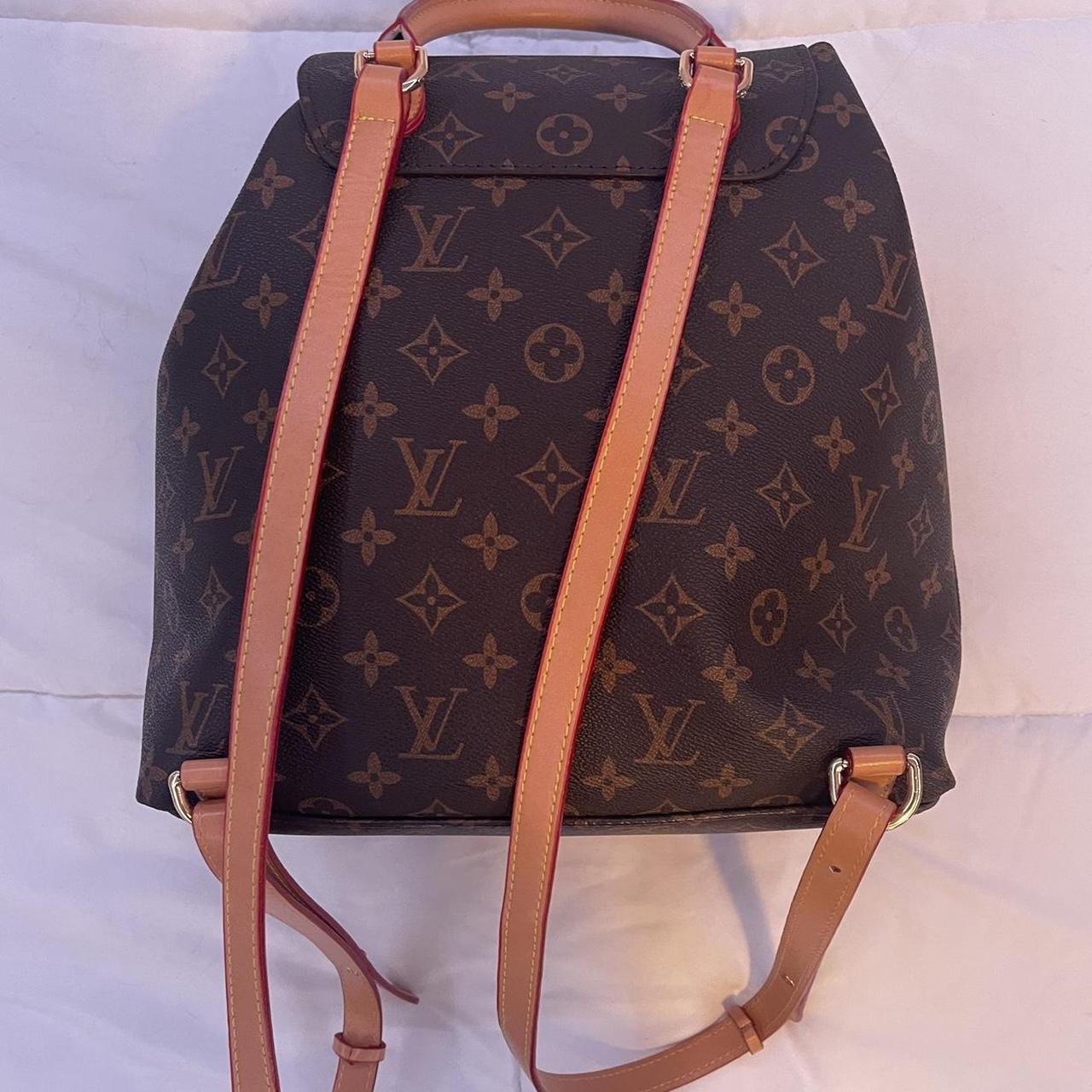 Louis Vuitton M45502 Montsouris BB Monogram Canvas Backpack Preowned