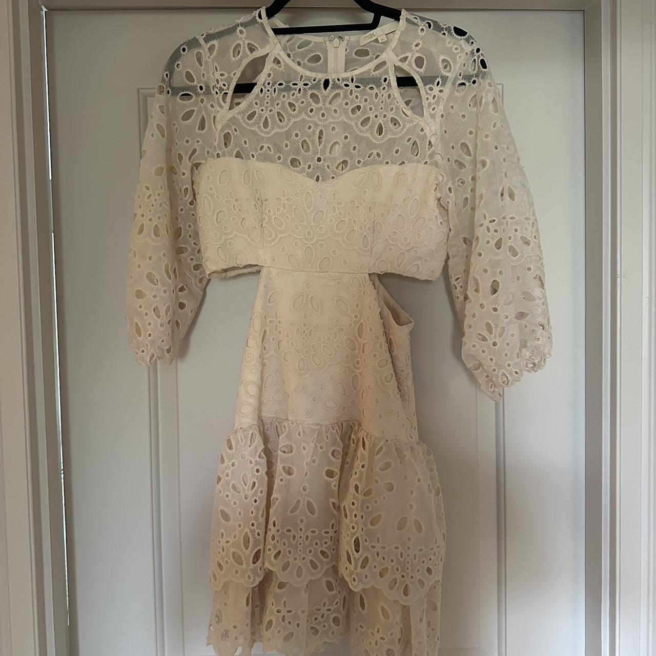 Maje cream dress 2025