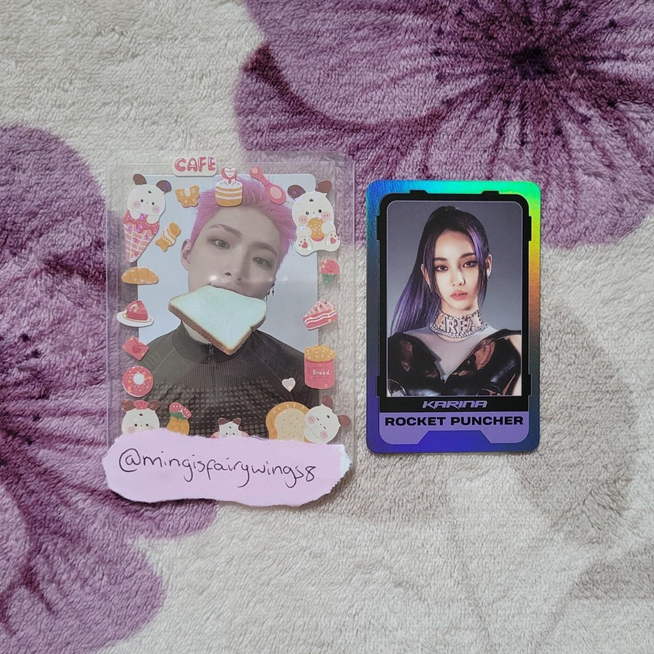 Aespa Karina Everland high quality Lanyard (Card Holder) Photocard