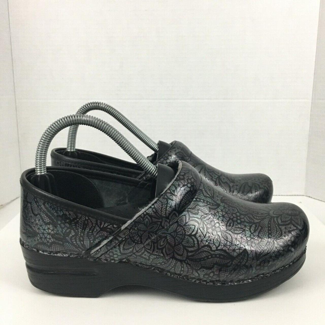 Dansko henna floral clogs on sale