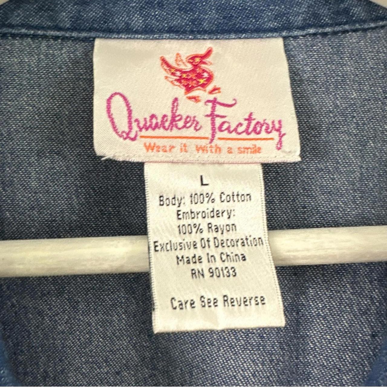 Quacker Factory Women's Top - Multi - L – Quacker… - image 3