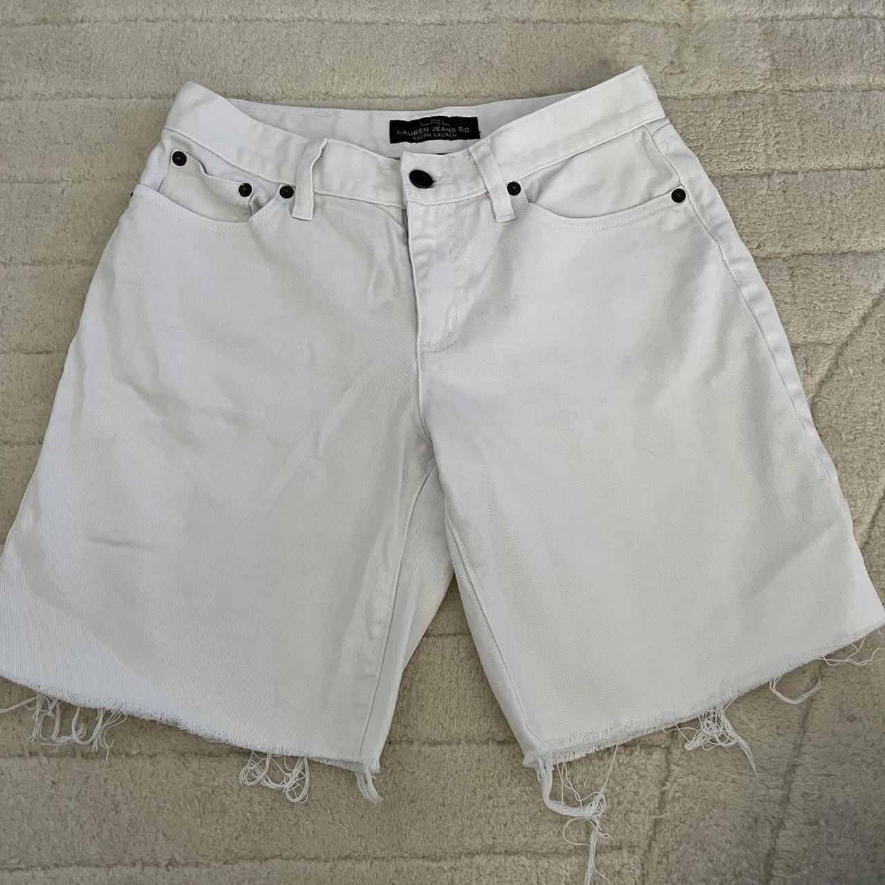 Ralph Lauren Women's White Shorts | Depop