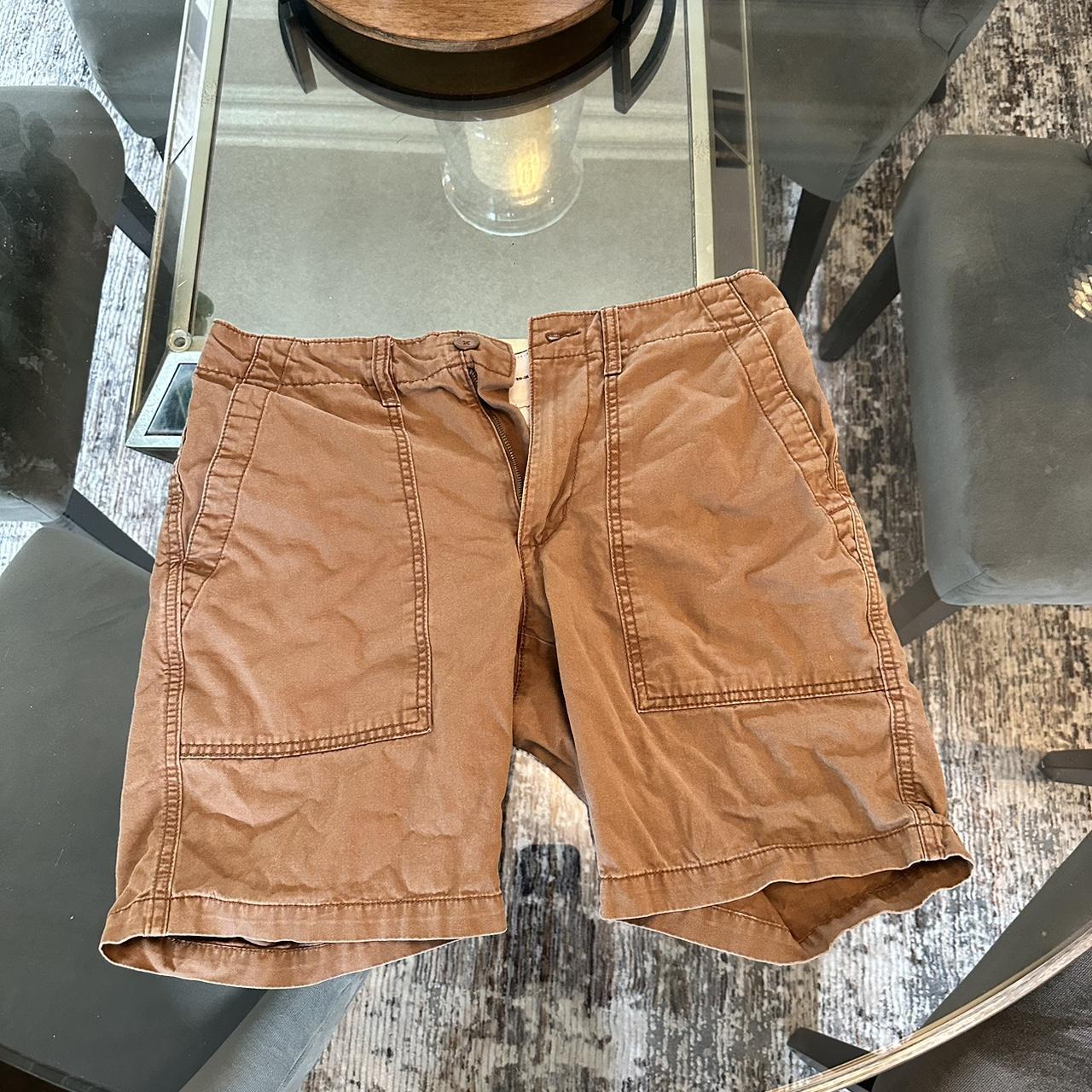 Mens khaki shorts 12 inch inseam best sale