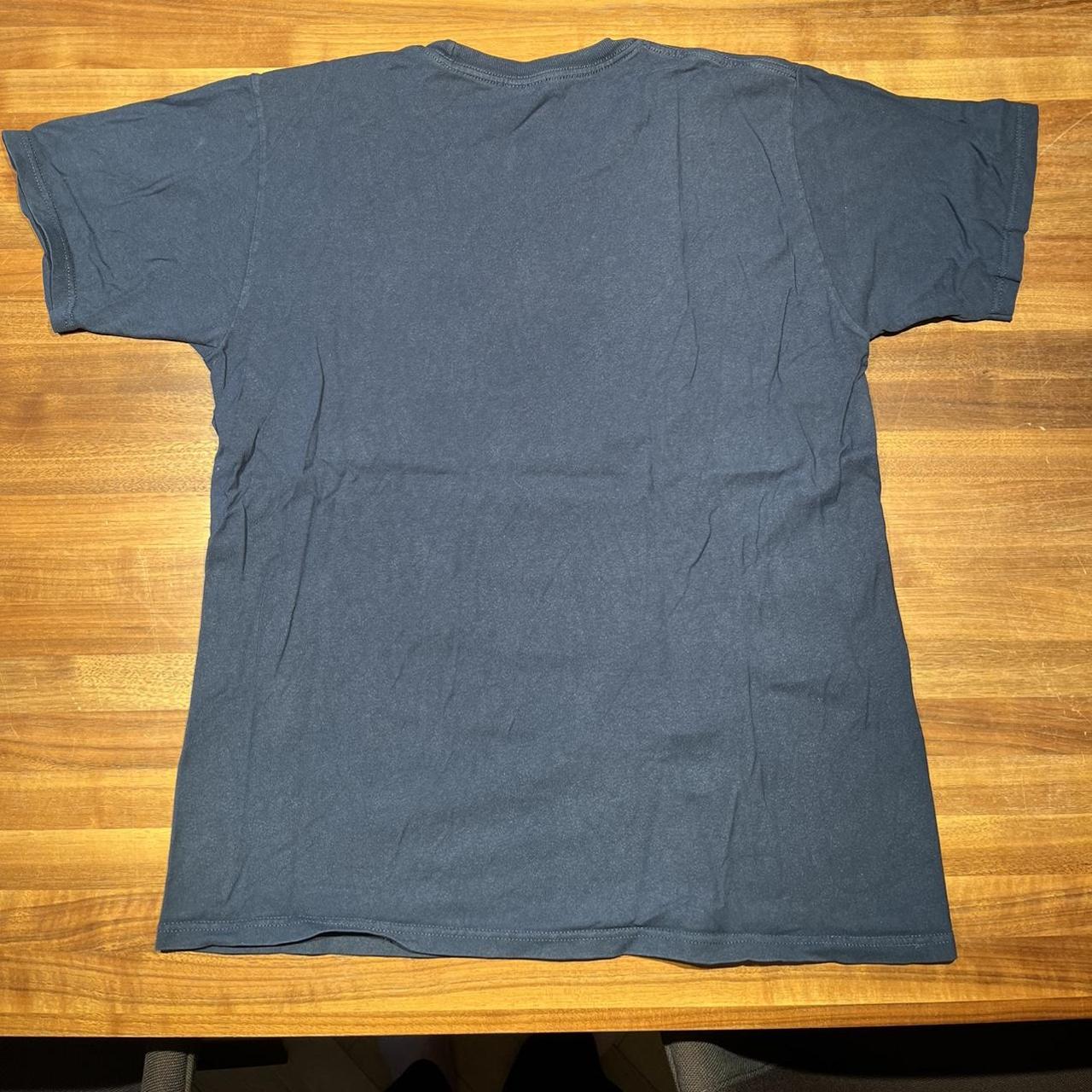 Stüssy Shirt Dark Blue Colour: Dark Blue Size:... - Depop