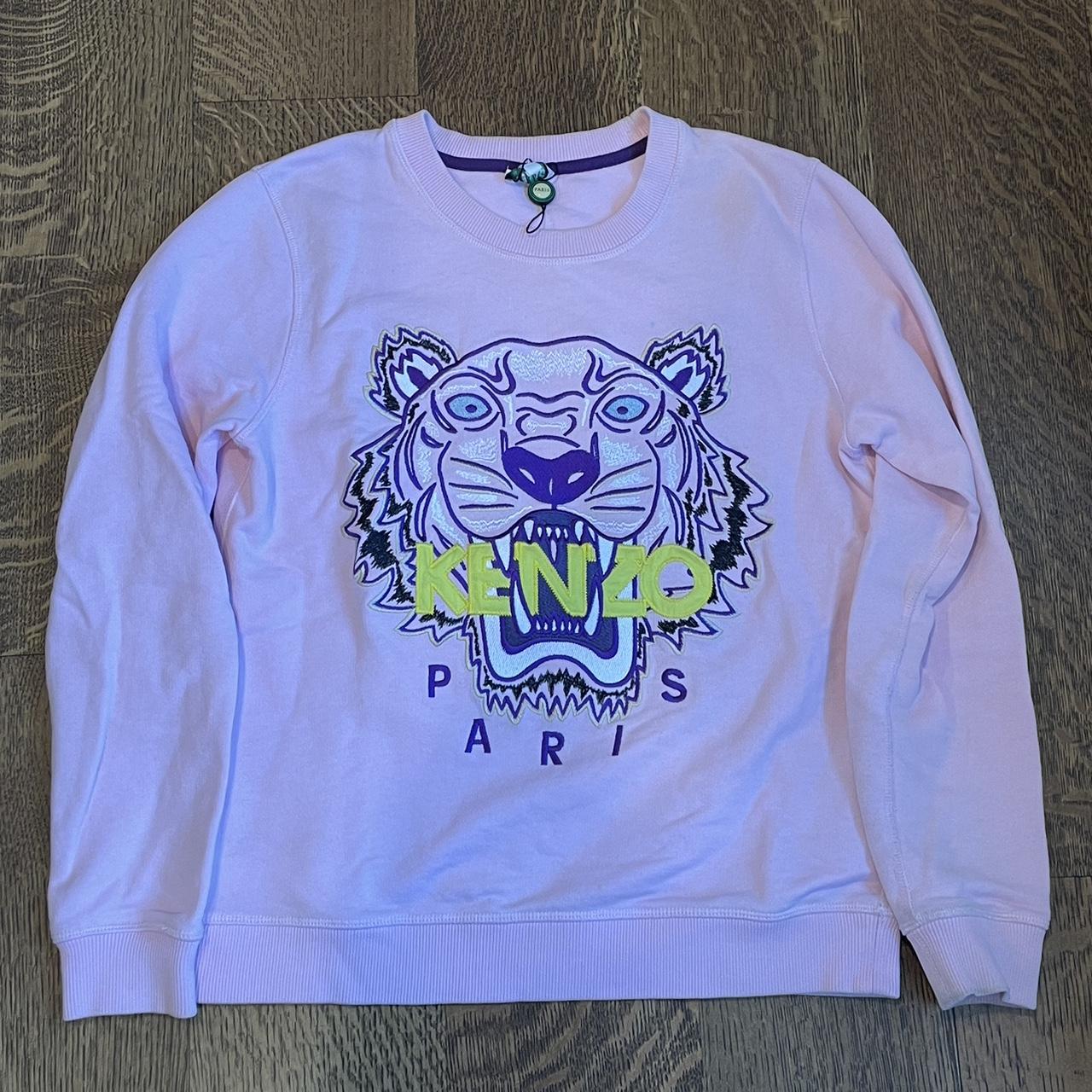 Womens pink deals kenzo jumper