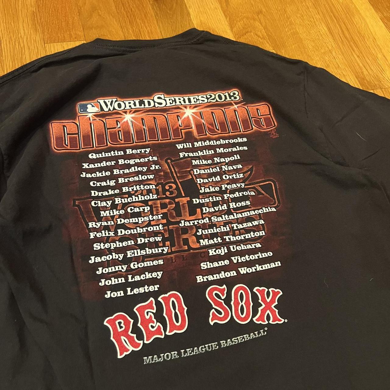 Boston Red Sox 2013 World Series T-Shirt. 30X22 - Depop