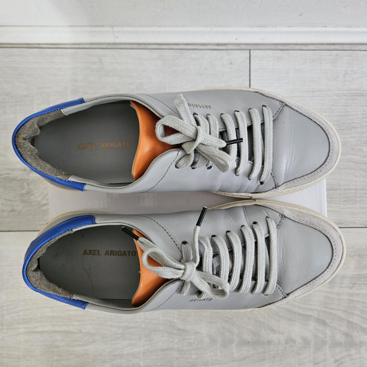 Axel Arigato clean 90 triple sneaker in Grey, Depop