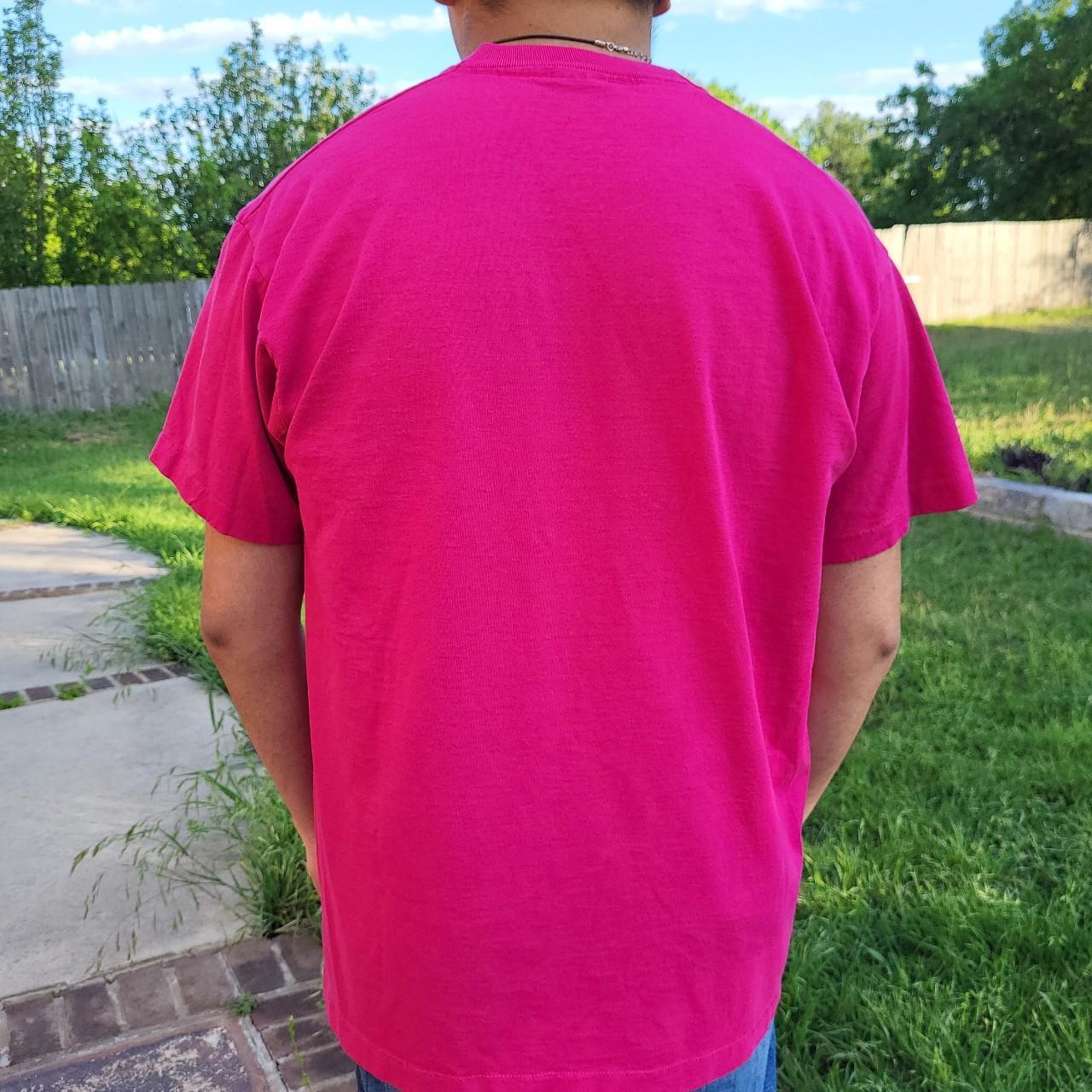 PLAIN UNISEX T-SHIRT PINK