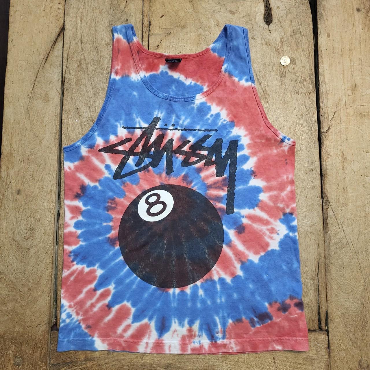 Stussy t shirt. 100% cotton, made in Mexico, front | Depop