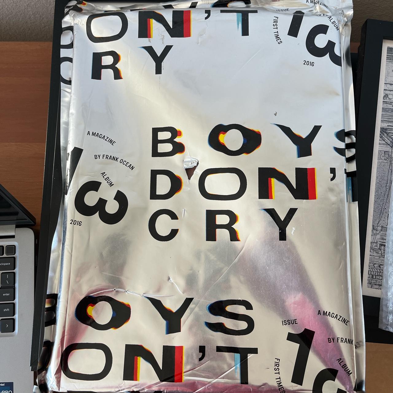 Frank Ocean Boys Don’t Cry Magazine sealed and never