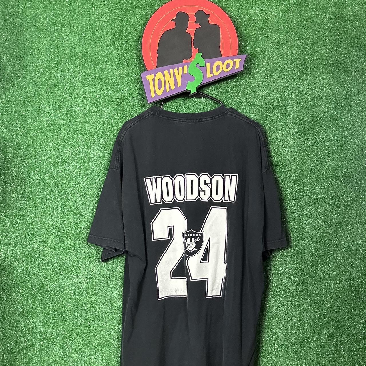 Reebok Charles Woodson Oakland Raiders XL Jersey in - Depop