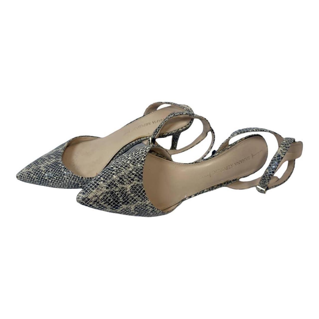 Banana Republic Snake Skin One Inch Pumps Sz Depop