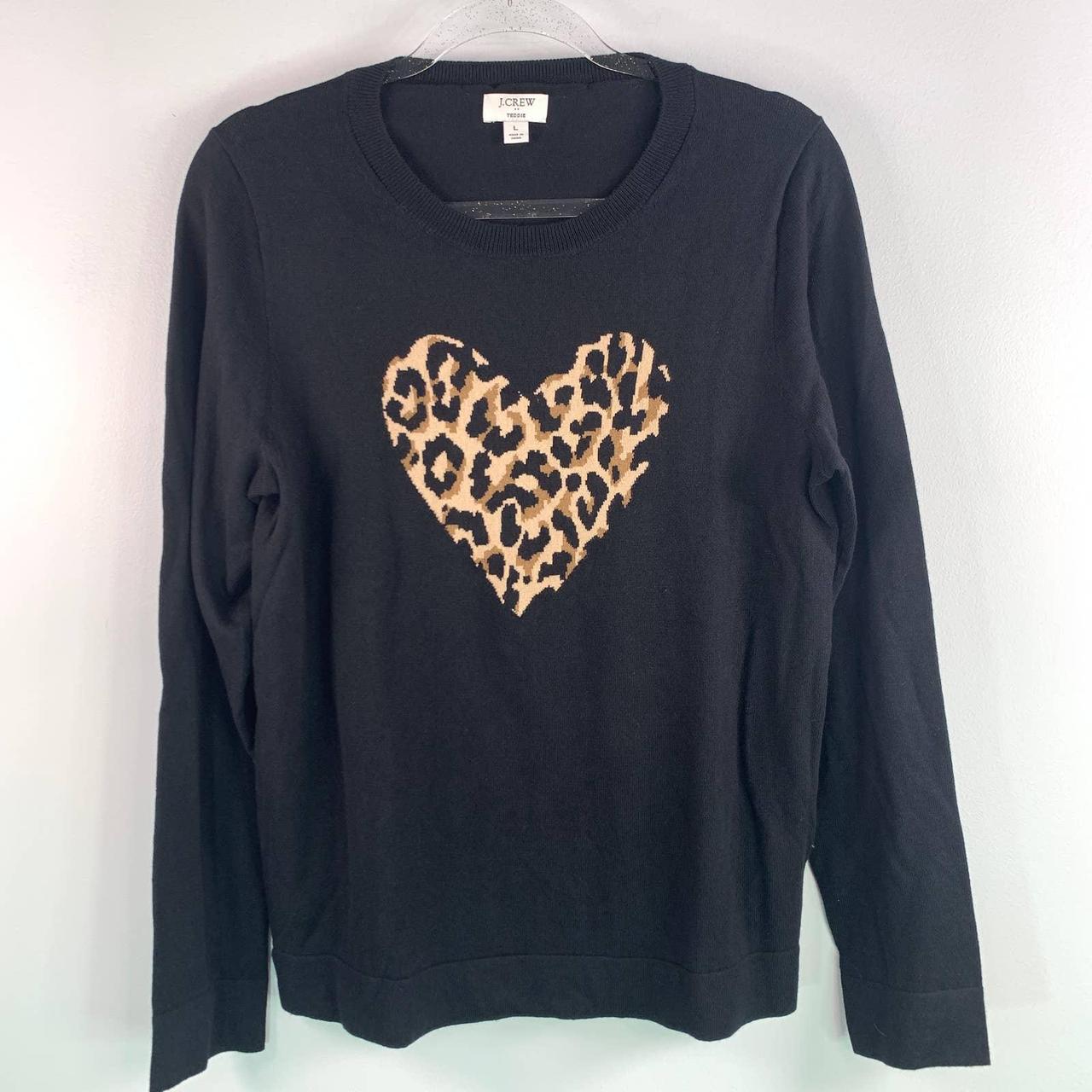 j crew cheetah shirt