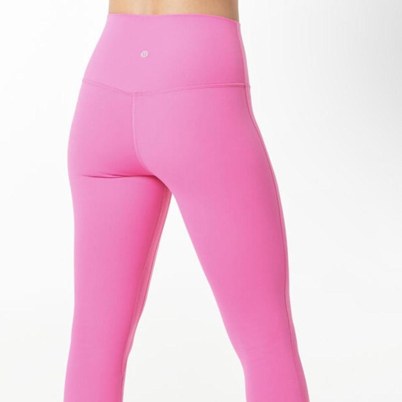 Pink Lululemon align leggings - Depop