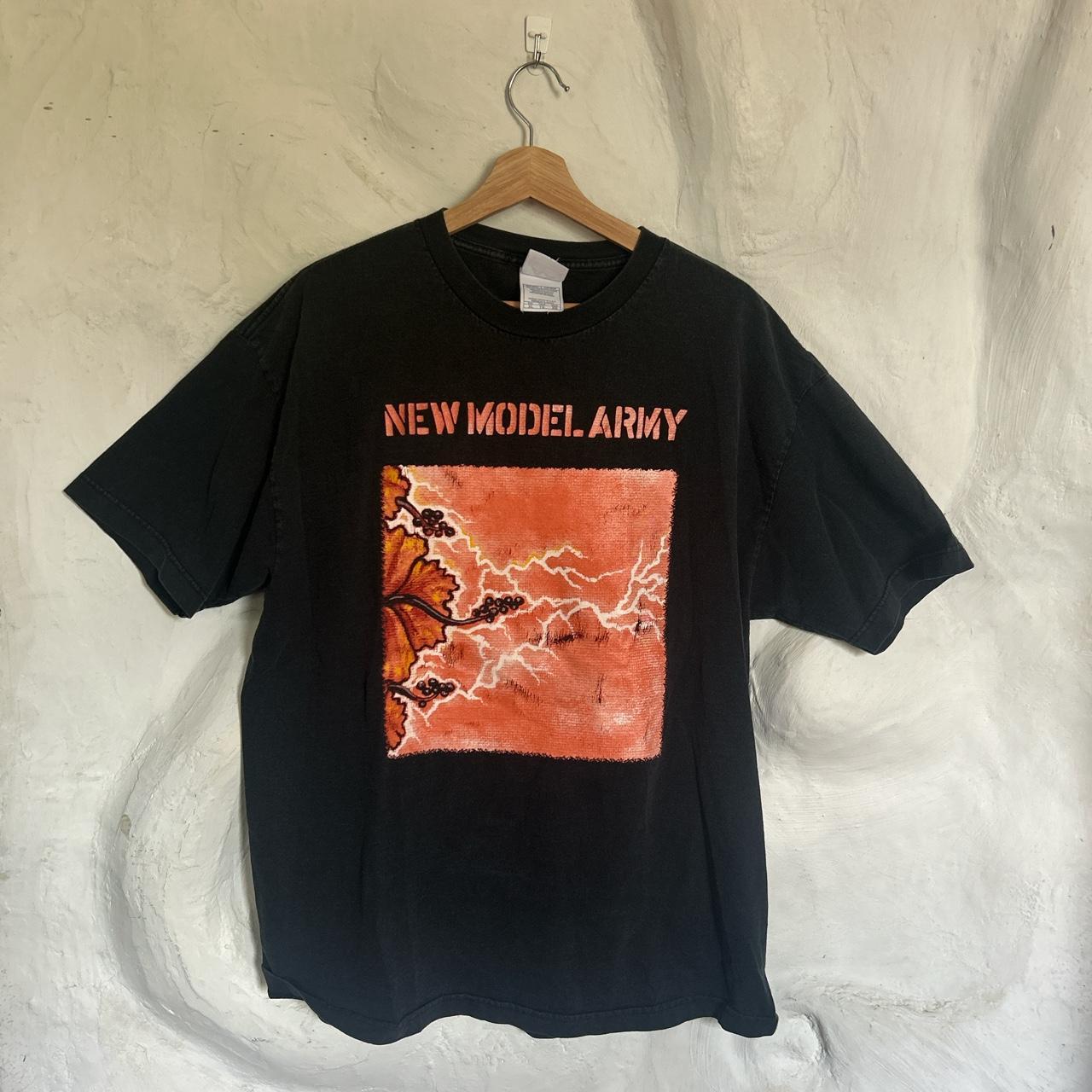 Vintage New Model Army T-shirt. Great Condition,... - Depop